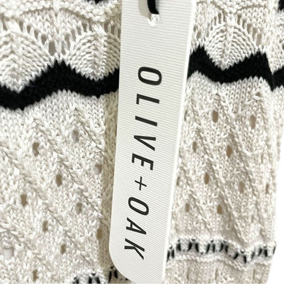 NWT Olive & Oak Crochet Maxi Dress, Size Medium Summer - Picture 13 of 16